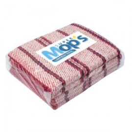 MOP-JERGA-GRRO6 / MOPS185 Jerga roja 100x50cm 6pz