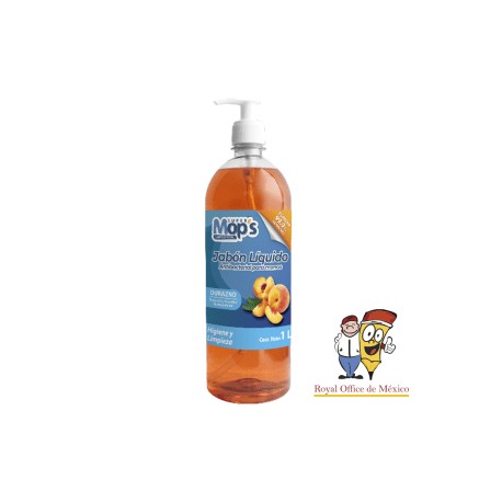 MOP-JABDU-1L / MOPS830 JABON PARA MANOS ANTBACT. DURAZNO 1L