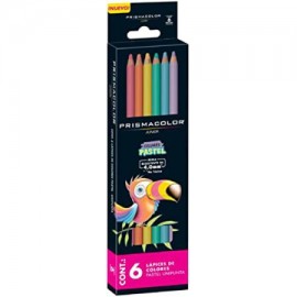 BER-COL-35892 / 2135892 Colores Prismacolor Junior Pastel 6pz