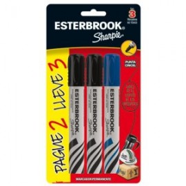 BER-MAR-1871207 / 1871207 Marcador Esterbrook Blister 2pz + 1 gratis