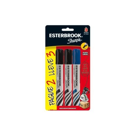 BER-MAR-1871207 / 1871207 Marcador Esterbrook Blister 2pz + 1 gratis