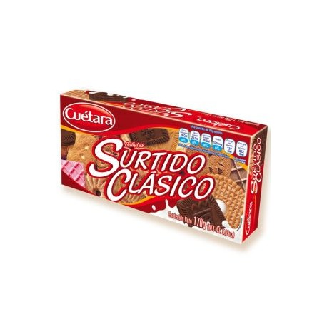 CAF-GALLETA-SCL / SURTIDO CLASICO 170 GALLETAS SURTIDO CLASICO 170 GRAMOS