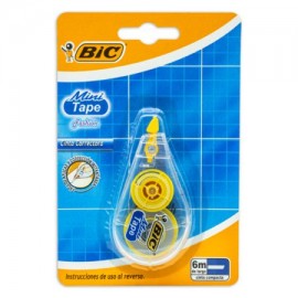 BIC-CRR-MINITF1 / 70330517356 Corrector Bic mini tape fashion blíster 1 pieza