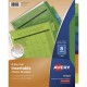AVE-SEP-11901 / 11901 Separador Plastico Carta 8 Divisiones Pestaña Multicolor