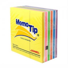 JAN-PST-6590303 / 6590303197MULTI CUBO MULTI MEMO TIP NEON 3X3 PULG PZA