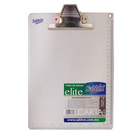 AZO-TAB-2310AL / 306.2310AL Tabla de Aluminio Carta-A4 de Metal