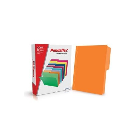 ESS-FOL-05012NA / C0050 1/2 NA FOLDER PENDAFLEX CARTA NARANJA C/50