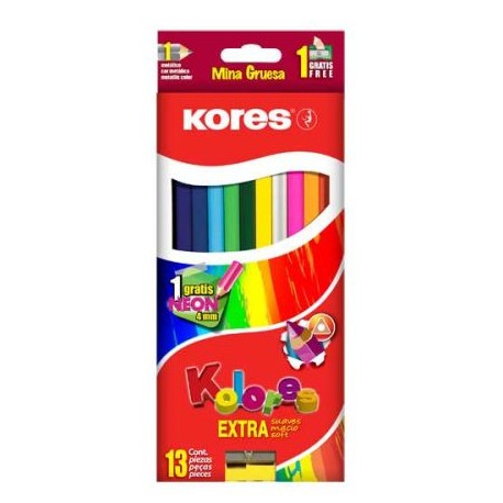 KOR-COL-KN13 / 09023800934130 COLORES TRIANGULARES KORES C/13