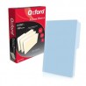 ESS-FOL-M751BLU / M751 1/2 Folder manila Oxford oficio color azul ceja 1/2 caja con 100 pzas
