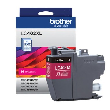 BRO-TIN-LC402LM / LC402XLM CARTUCHO TINTA MAGENTA BROTHER LC402XLM
