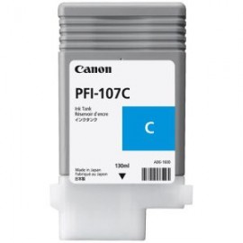 CAN-TIN-107C / 6706B001AA TANQUE DE TINTA CANON CYAN PFI-107C