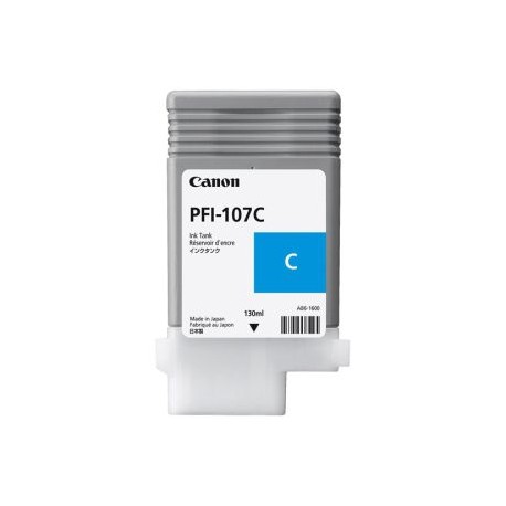 CAN-TIN-107C / 6706B001AA TANQUE DE TINTA CANON CYAN PFI-107C