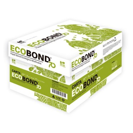 COP-PAP-ECOBN70 / R0807070405E1QC PAPEL ECOBOND CARTA 70G BLANCURA 95