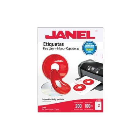 JAN-ETI-5931 / 1095931101 ETIQUETA BLANCA JANEL CD 117 MM C/200