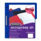 ACO-FOL-P4554 / P4554 Folder Accopress SH Carta Azul Oscuro