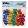 BAR-SAC-SKD25 / SKD25 Sacapuntas de plástico 1 orificio Barrilito de colores bolsa con 25 piezas