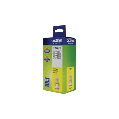 BRO-TIN-BT5001Y / BT5001Y BOTELLA DE TINTA BROTHER COLOR AMARILLO