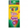 CRA-COL-684012 / 68-4012 lapices de colores con sacapunt