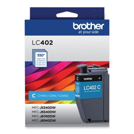 BRO-TIN-LC402C / LC402C CARTUCHO TINTA CIAN BROTHER LC402C
