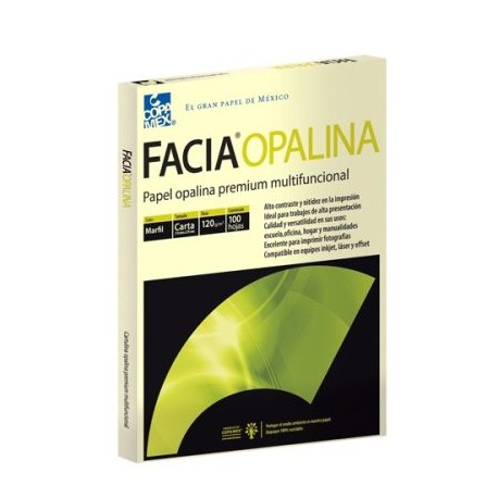 COP-PAP-OPALMAR / A6022120011A0FC PAPEL OPALINA MARFIL CARTA DE 120 GR