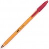BIC-BOL-F290CR / 7501014511078 Boligrafo Bic Cristal Punto Fino Rojo 12pz