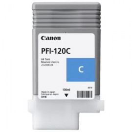 CAN-TIN-PF120C / 2886C001AA TINTA CONTINUA CANON CYAN PFI-120 C