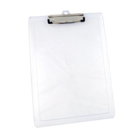 MAE-TAB-M1343 / M-134.3 TABLA PLASTICA CARTA/OFICIO TRANSPARE