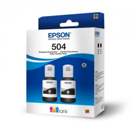 EPS-TIN-2PT5041 / T504120-2P KIT TINTAS EPSON T504 NEGRA 2 PZAS