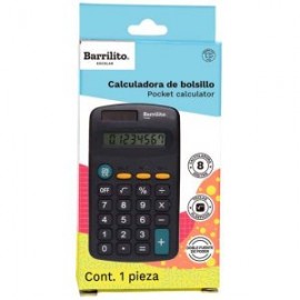 BAR-CAL-7723G / 7723G Calculadora básica 8 dígitos Barrilito calculadora de bolsillo