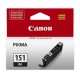 CAN-TIN-CLI151B / 6528B001AA CARTUCHO DE TINTA CANON NEGRO CLI-151 BK