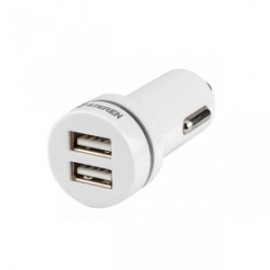 STE-CAR-ELI862 / ELI-862 CARGADOR USB PARA AUTO, BLANCO