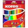 KOR-COL-KN26 / 09023800934260 COLORES TRIANGULARES KORES C/26