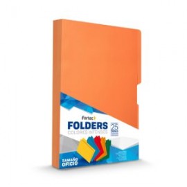 FTC-FOL-1461 / FF-1461 FOLDER INTENSO OFICIO NARANJA C/25