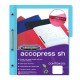ACO-FOL-P4553 / P4553 Folder Accopress SH Carta Azul Claro