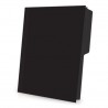 ESS-FOL-02512BL / C00251/2BL Folder de color Pendaflex carta color negro ceja 1/2 caja con 25 pzas