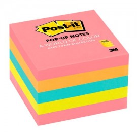 P3M-PST-33015AN / 70005292621 NOTAS POST-IT POP-UP 5 COLORES 3X3 IN