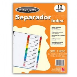 ACO-SEP-P1348 / P1348 Separador con Numeracion 12 Divisiones