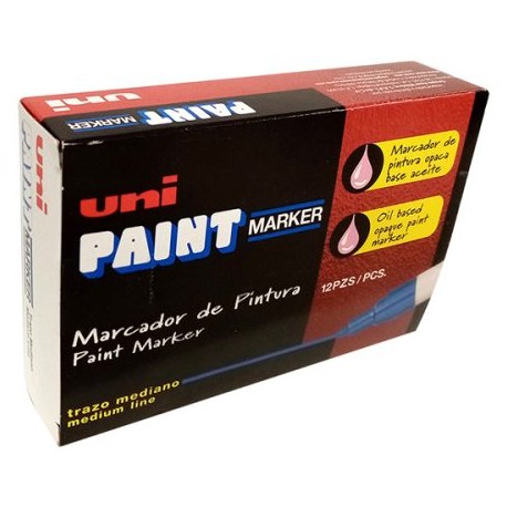 AZO-MAR-PX20AZC / 305.PX20AZ Marcador Permanente Unipaint Azul