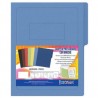 KYM-FOL-PTCAZC / CAPRKB-TC-AZC CARPETA KYMA C/BROCHE CARTA AZUL C/5