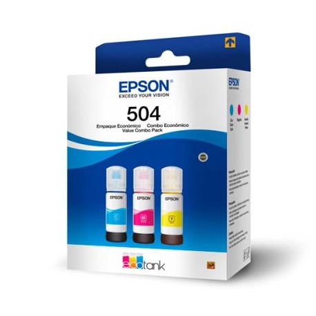 EPS-TIN-3PT5045 / T504520-3P KIT TINTAS EPSON T504 COLOR 3 PZAS