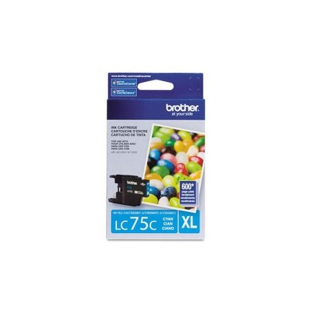 BRO-TIN-LC75C / LC75C CARTUCHO DE TINTA CIAN