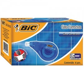 BIC-CRR-WOCC6C / 70330505445 Cinta Correctora Bic 6pz