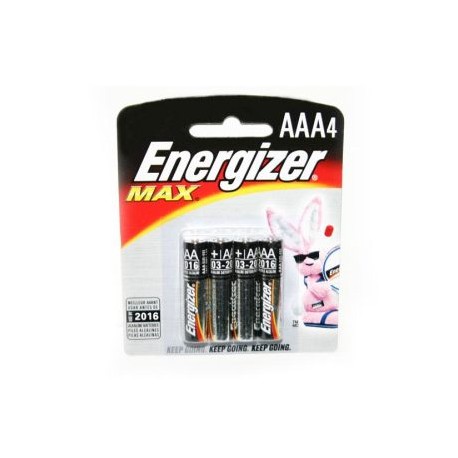 ENE-PIL-E92BP4 / PIENEAKAAA4 PILA ALCALINA MAX AAA ENERGIZER