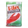 LJA-PDIR-0004 / GUA0014GV Guantes de latex antiderrapantes n 9 Vitex color rojo