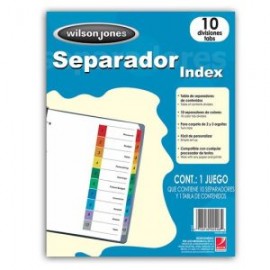 ACO-SEP-P1347 / P1347 Separador con Numeracion 10 Divisiones