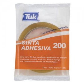 TUK-ADS-260010 / 260010 CINTA ADHESIVA 200 TUK  24MM x 65M