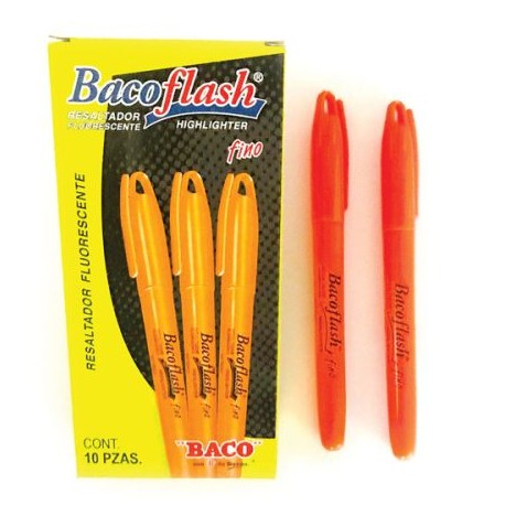 BAC-MAR-FLAJ12N / MR109 Bacoflash Punto Fino Naranja