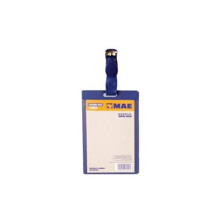 MAE-GAF-GFS10V / GFS10V GAFETE AZUL VERTICAL MARCA MAE