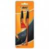 BIC-BOL-F290CN2 / 70330354395 Boligrafo Bic Cristal Punto Fino Negro 2pz