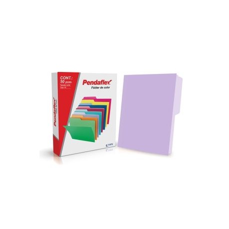 ESS-FOL-5012LAV / C0050 1/2 LAV FOLDER PENDAFLEX CARTA LAVANDA C/50